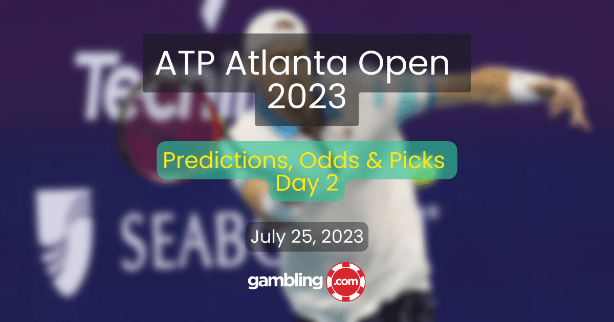 ATP Atlanta Day 2 Predictions, Including Isner vs Koepfer Prediction 07/25