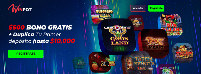 Mejor casino online Winpot México