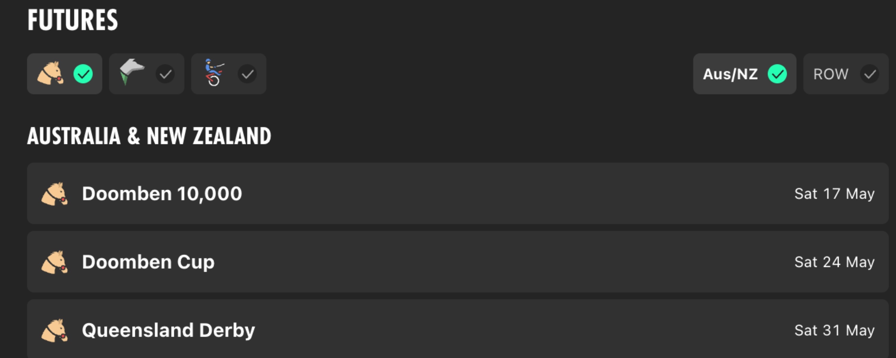 bet365 AU Horse Racing Betting