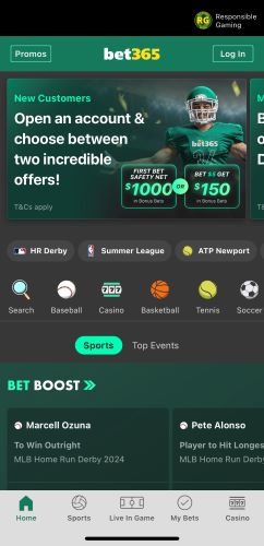 Bet365 Sportsbook App 2024