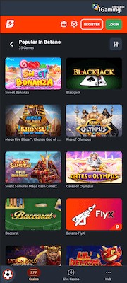 Betano Ontario Casino App