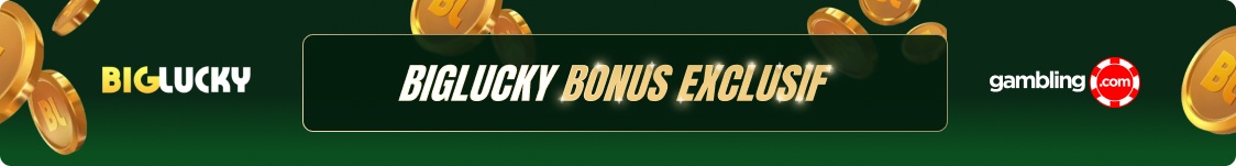 BigLucky Casino Bonus exclusif