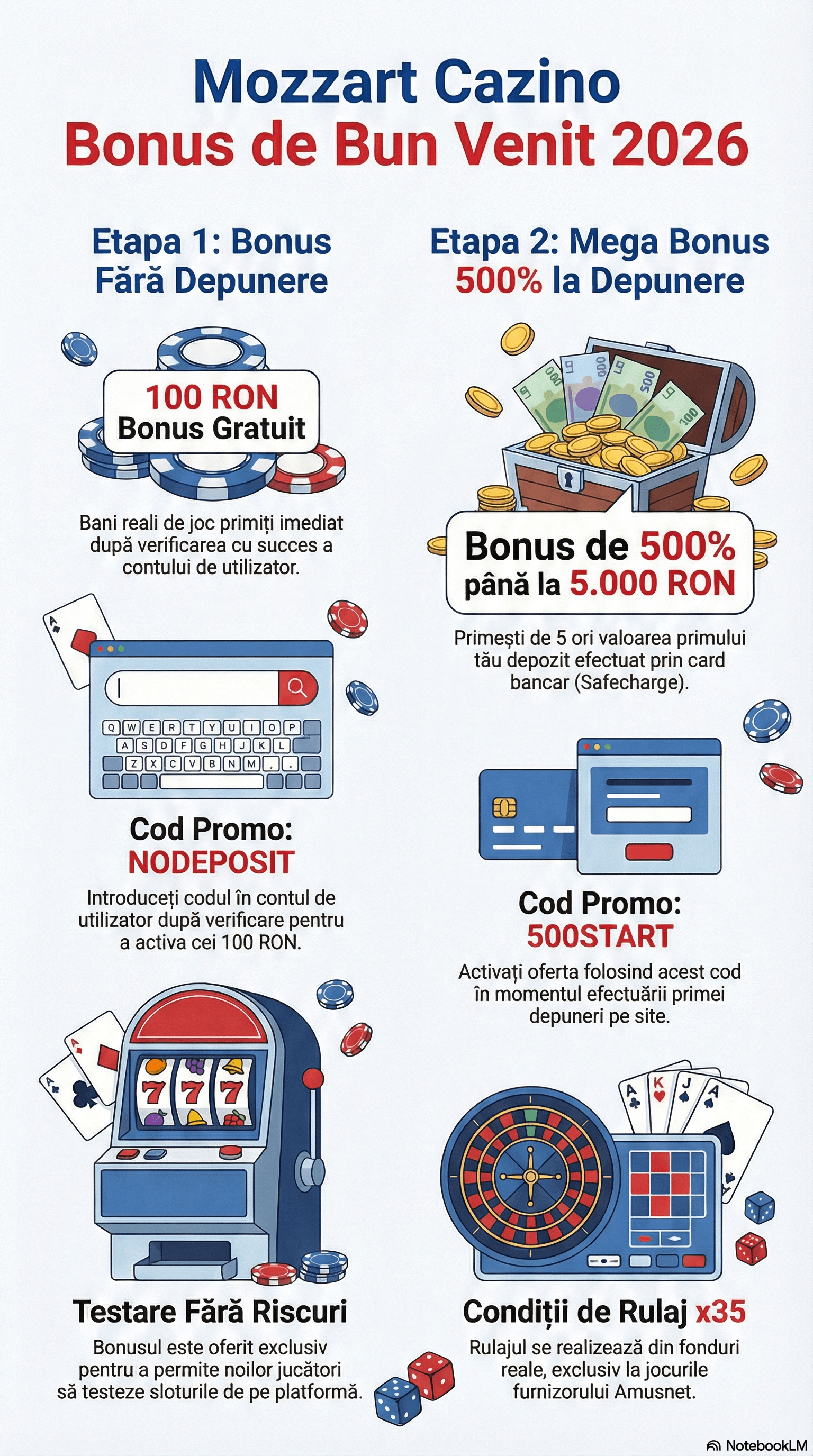 bonus de bun venit 2026 Mozzart Cazino