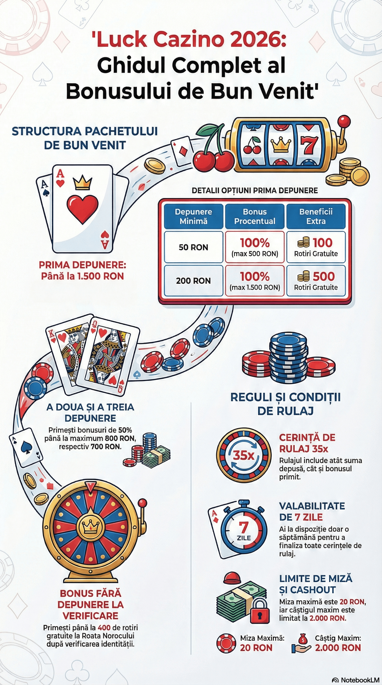 bonus de bun venit luck cazino 2026