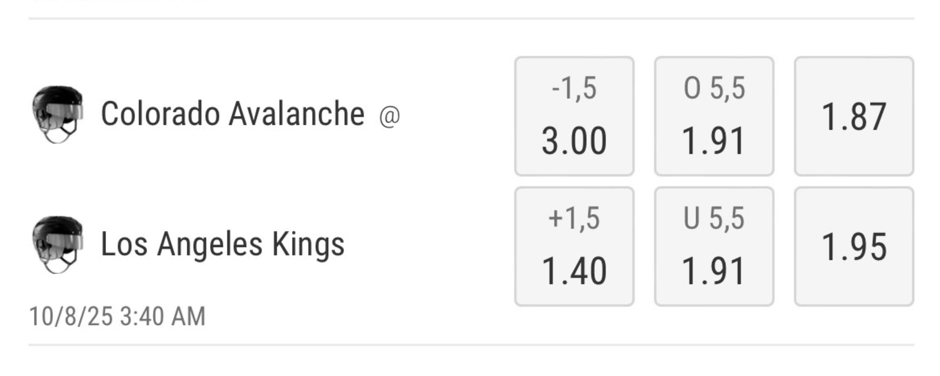 Bwin CA NHL Betting