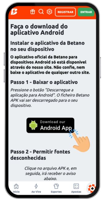 Como baixar app betano passo a passo