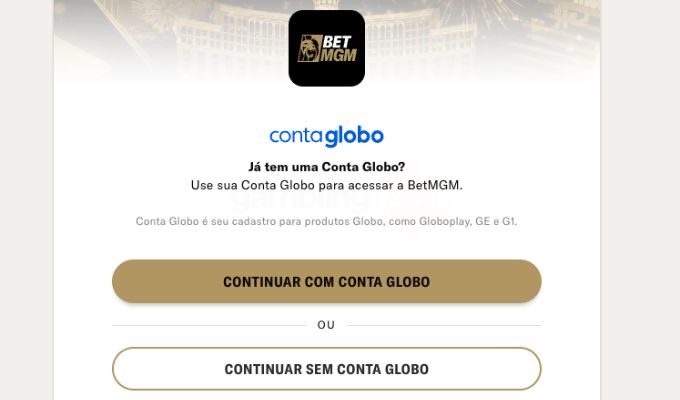 Como criar conta BetMGM Brasil