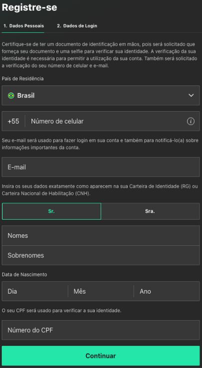 Como se cadastrar e criar conta na bet365