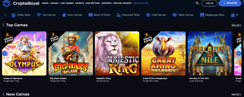 Crypto Casino Game Variety