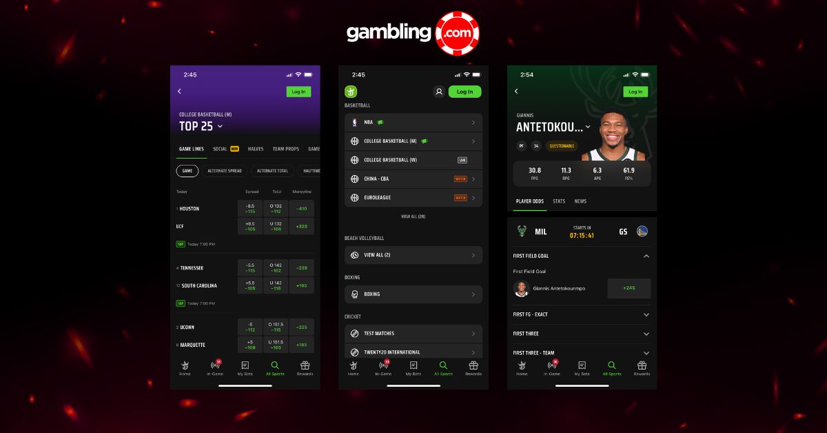 DraftKings Sportsbook Mobile App Features