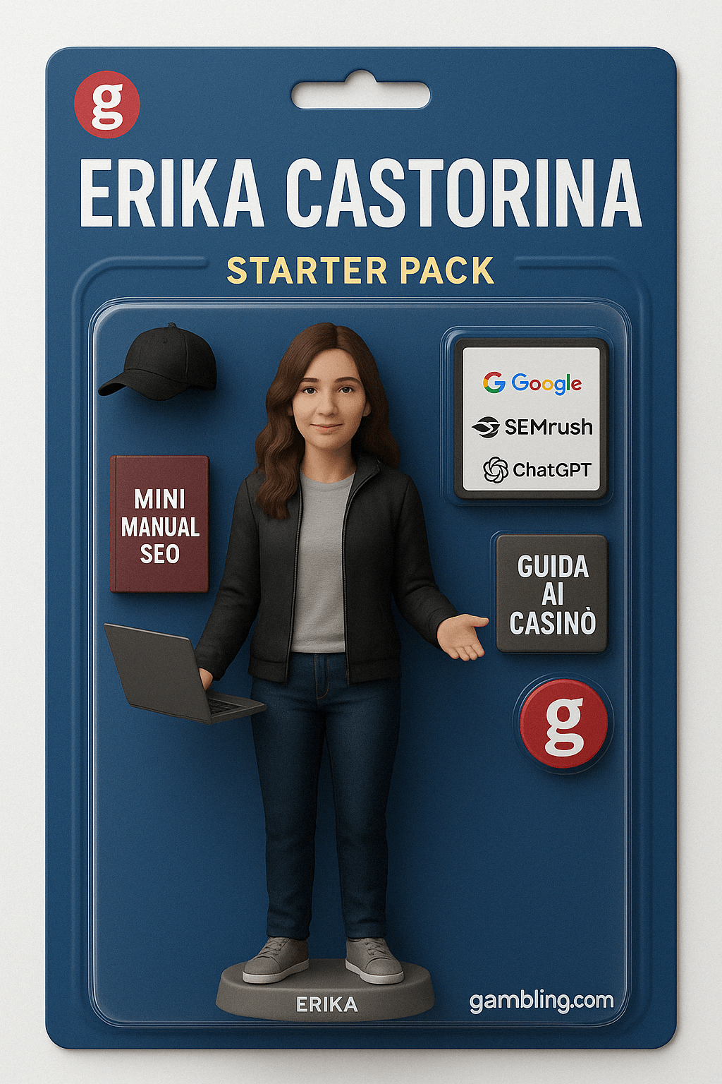 Immagine di Erika Castorina Action Figure Starter Pack AI