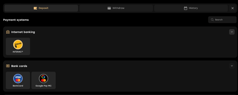 Fairspin Casino Depositing Money