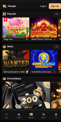 Fairspin Casino Mobbile_App