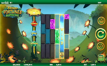 Screenshot della slot Flower Fortunes di Fantasma Gaming