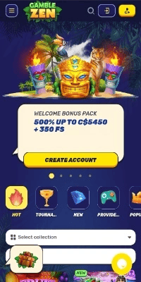 GambleZen Casino Mobile