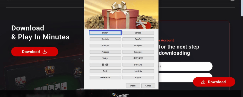 GGPoker Casino Ontario Sign Up