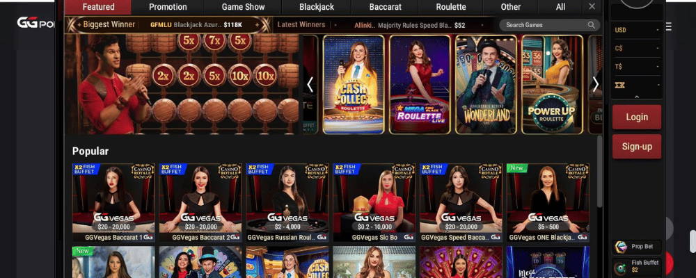 GGPoker Live Dealer Ontario