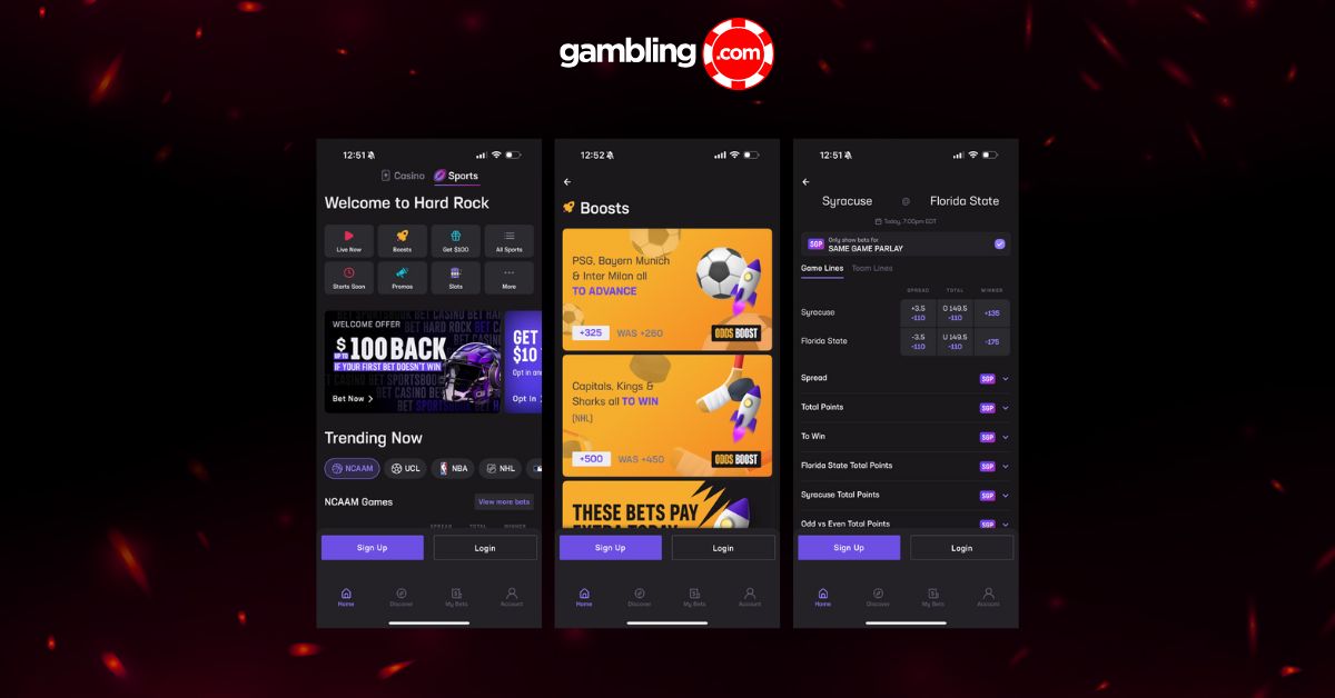 Hard Rock Bet App Key Features
