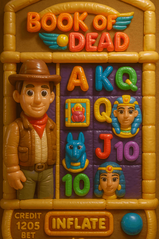 book of dead gonfiabile