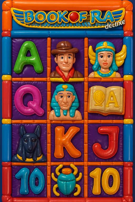 book of Ra gonfiabile