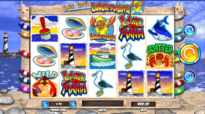 Lobstermania Slot IGT Gameplay screenshot