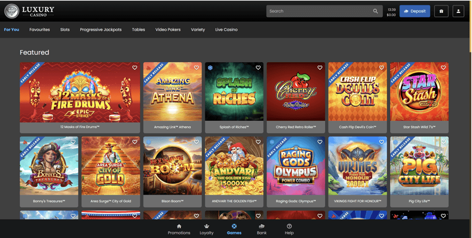 Luxury Casino Using the Luxury Casino Website