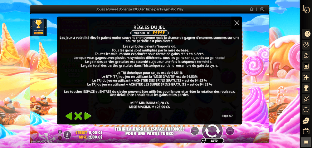 Machines à sous Meilleur RTP