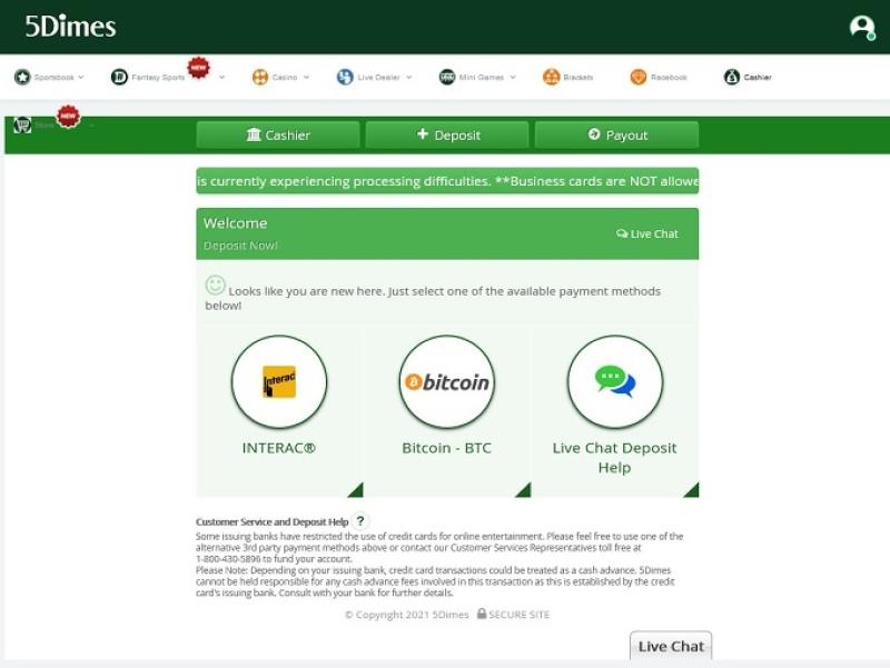 metode depunere 5dimes