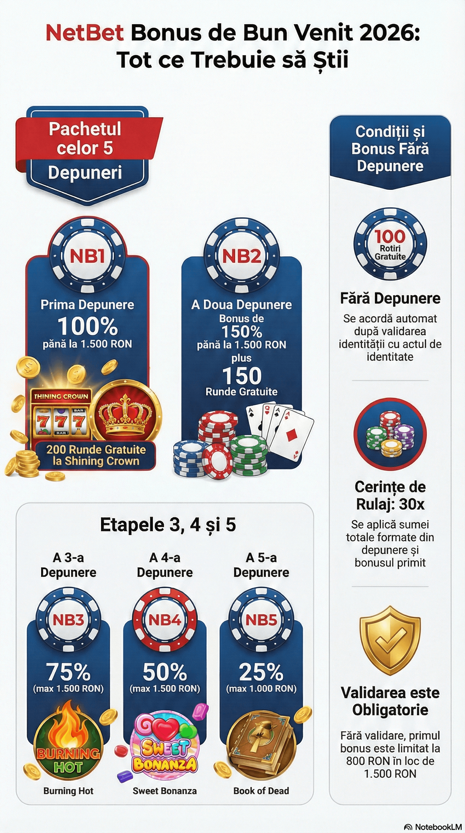 netbet cazino bonus de bun venit 2026