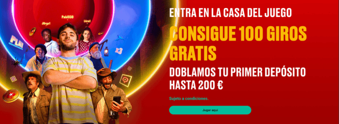imagen de pokerstars casino 100 giros gratis sin depósito España
