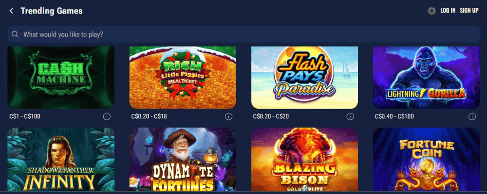 Popular Slot Titles at Horseshoe Casino Ontario