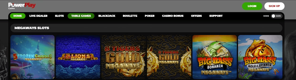 PowerPlay Ontario Casino site
