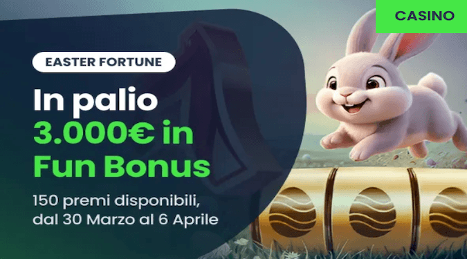 Promo casino Pasqua Totosi slot pasquali