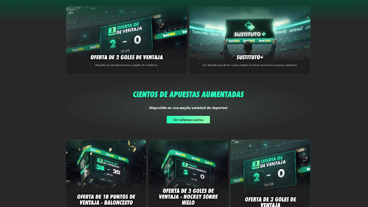 Promos Bet365