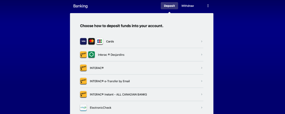 Quatro Casino Depositing Money_