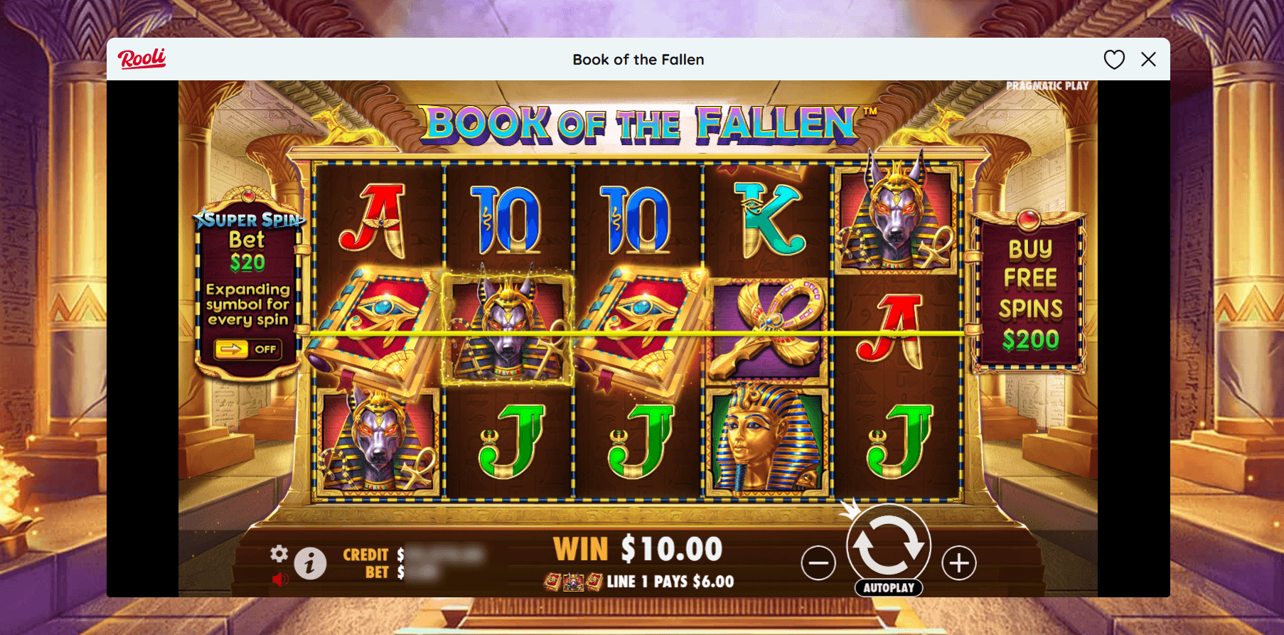 Rooli Casino Jeu Favori CAFR