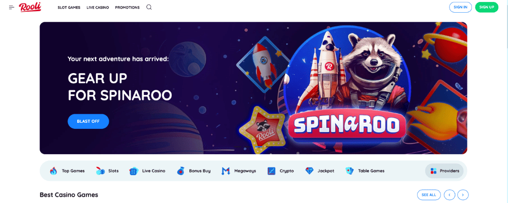 Rooli Casino Using the Rooli Casino Website