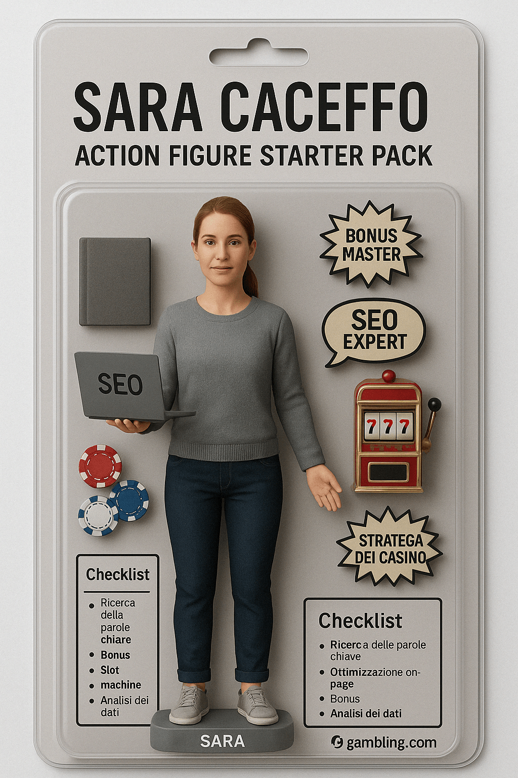 Immagine di Sara Caceffo Action Figure Starter Pack AI
