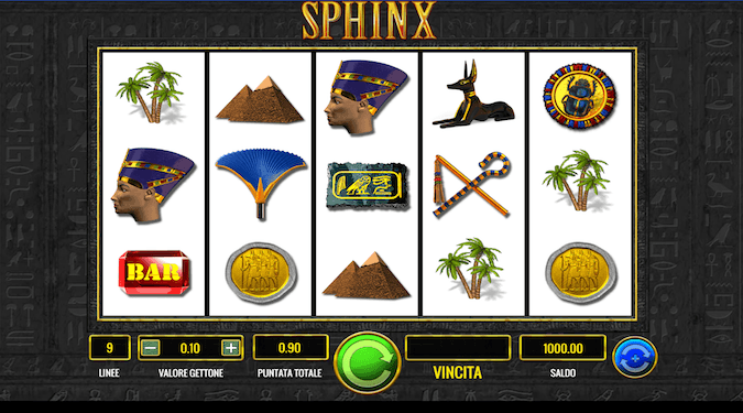 Sphinx Slot IGT Gameplay screenshot