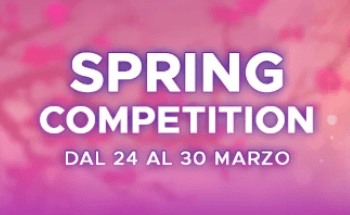 Screenshot della promo bonus slot primavera Spring Competiont di Casinomania.it