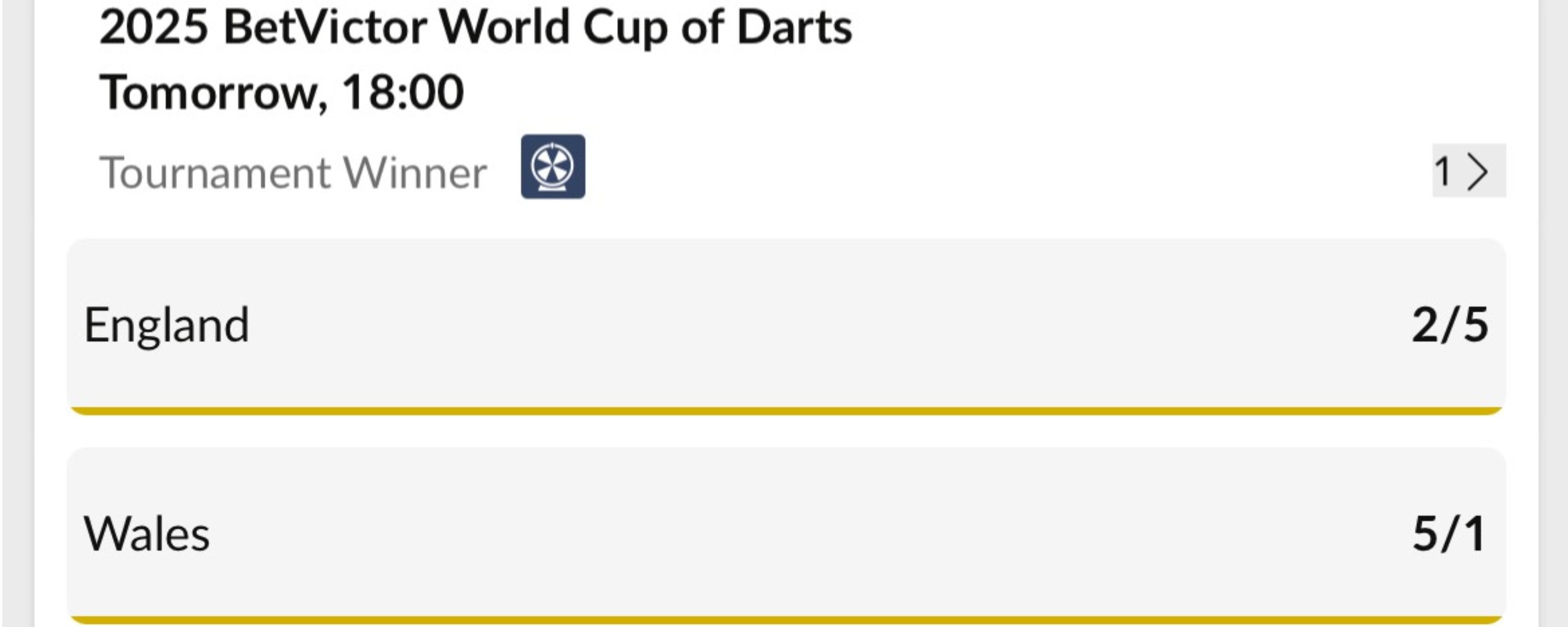talkSPORT Bet Darts Betting