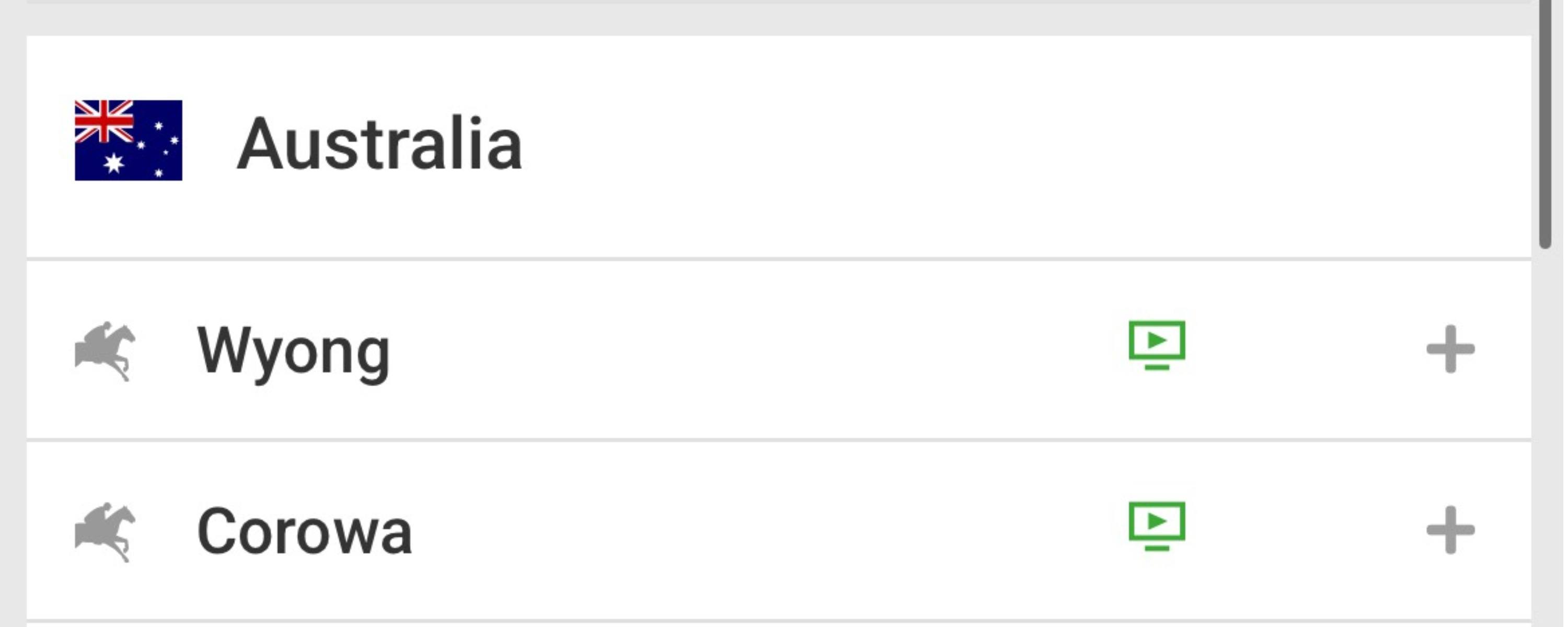 Unibet AU Horse Racing Betting