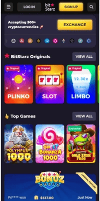 Using the BitStarz Mobile App_Site