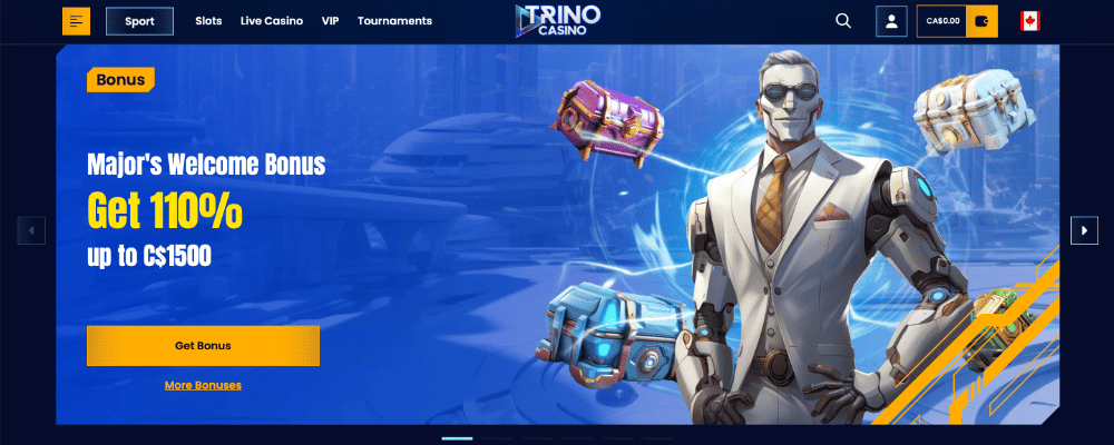 Using the Trino Casino Website