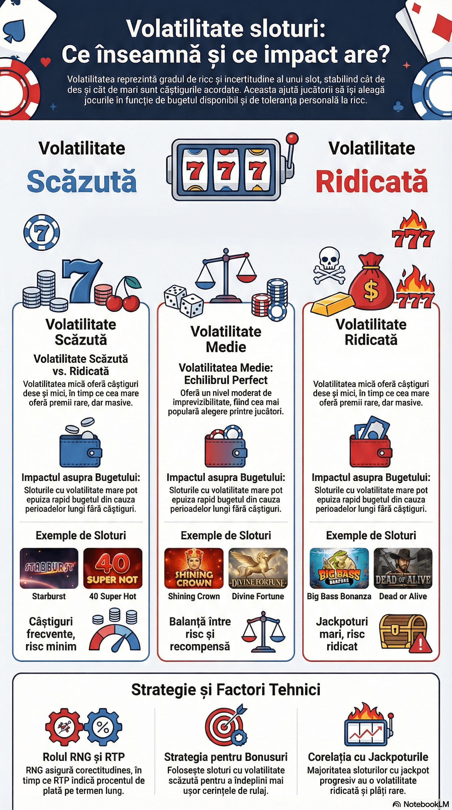 volatilitate sloturi online România