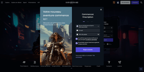 Winsane Sports Inscription