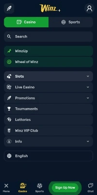 Winz Casino Mobile App