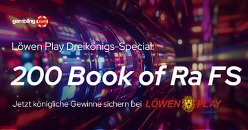 Löwen Play: Bonus-Aktion zum Dreikönigstag 2026