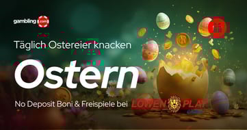 Löwen Play Osterkalender 2026: Täglich Freispiele &amp; Boni sichern