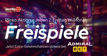 AdmiralBet Plinko Aktion: Freispiele jeden Monat sichern